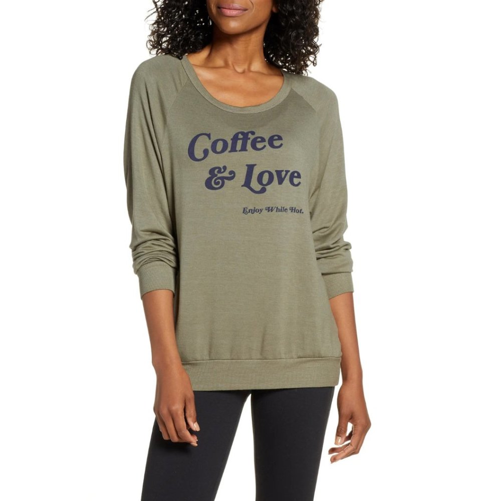 M good hYOUman longsleeve - Coffee & Love The Dave